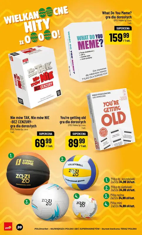 POLOmarket - gazetka promocyjna Katalog Wielkanoc od piątku 06.03 do czwartku 09.04 - strona 20