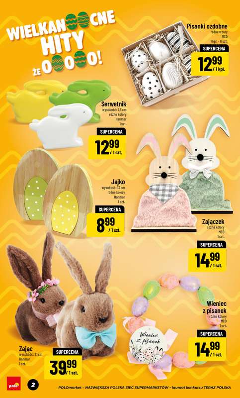 POLOmarket - gazetka promocyjna Katalog Wielkanoc od piątku 06.03 do czwartku 09.04 - strona 2