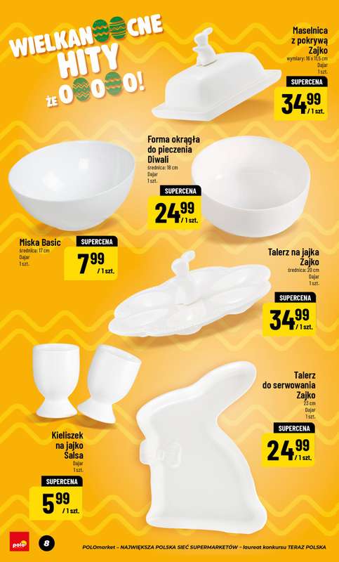 POLOmarket - gazetka promocyjna Katalog Wielkanoc od piątku 06.03 do czwartku 09.04 - strona 8