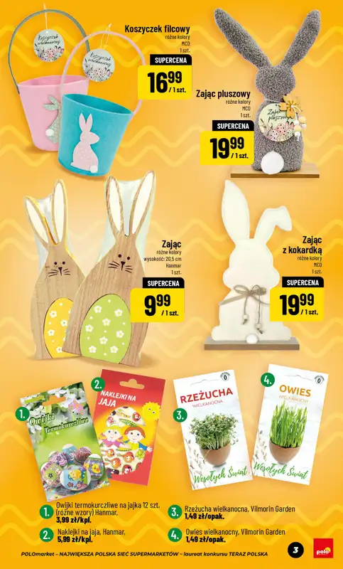 POLOmarket - gazetka promocyjna Katalog Wielkanoc   - strona 3