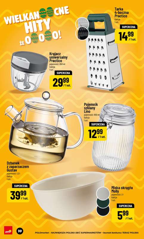 POLOmarket - gazetka promocyjna Katalog Wielkanoc od piątku 06.03 do czwartku 09.04 - strona 10