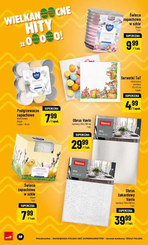 POLOmarket - gazetka promocyjna Katalog Wielkanoc od piątku 06.03 do czwartku 09.04 - strona 18