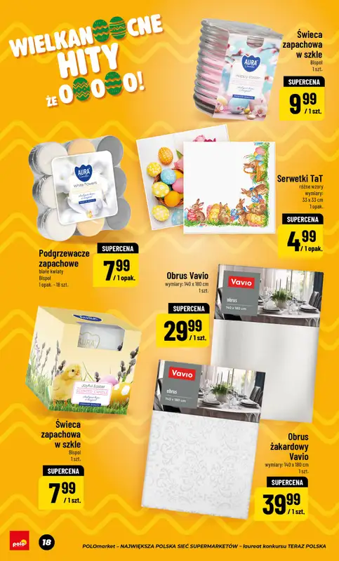 POLOmarket - gazetka promocyjna Katalog Wielkanoc od piątku 06.03 do czwartku 09.04 - strona 18