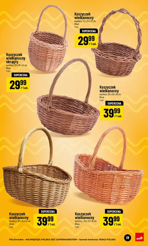 POLOmarket - gazetka promocyjna Katalog Wielkanoc od piątku 06.03 do czwartku 09.04 - strona 11