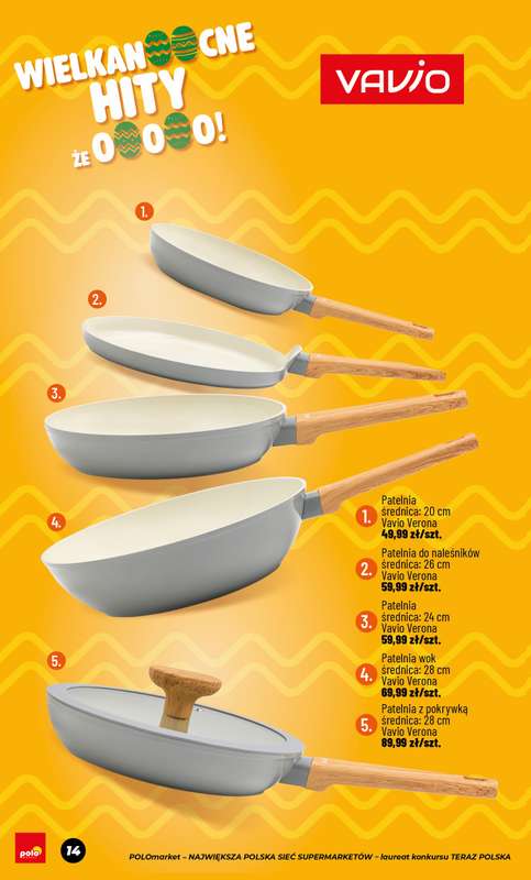 POLOmarket - gazetka promocyjna Katalog Wielkanoc od piątku 06.03 do czwartku 09.04 - strona 14