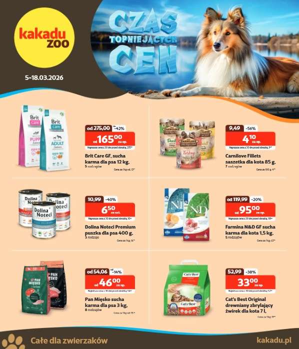 KAKADU - gazetka promocyjna Gazetka od czwartku 05.03 do środy 18.03