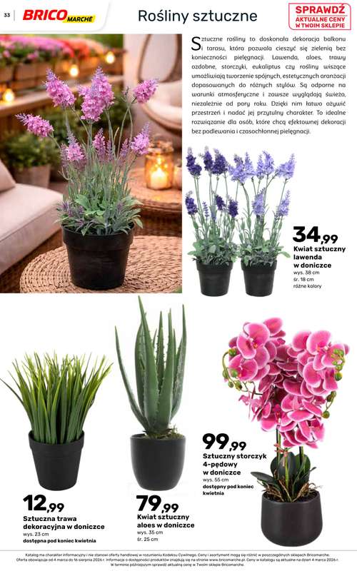 Bricomarche - gazetka promocyjna Katalog ogród od piątku 06.03 do niedzieli 16.08 - strona 33