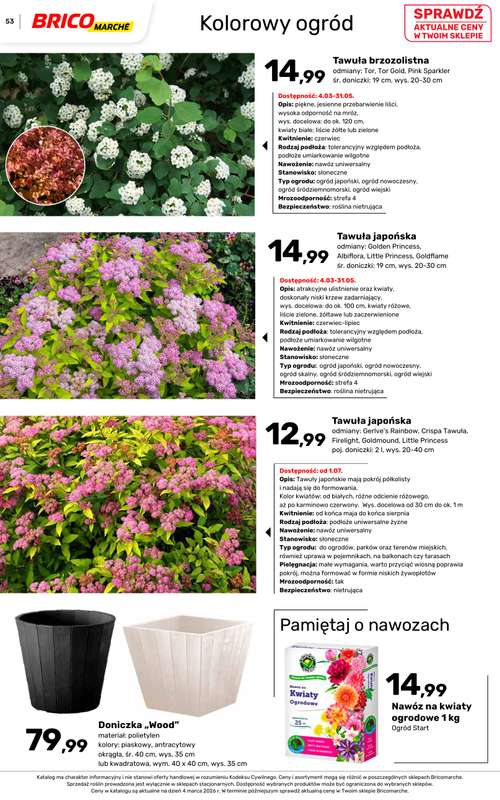 Bricomarche - gazetka promocyjna Katalog ogród od piątku 06.03 do niedzieli 16.08 - strona 53