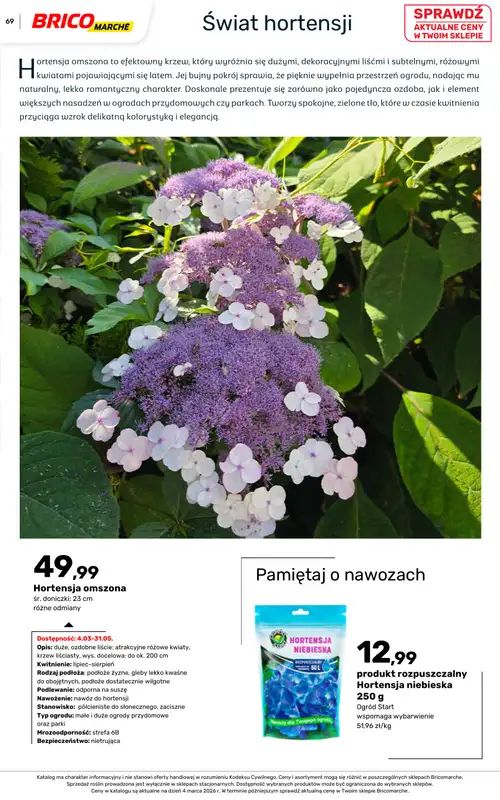Bricomarche - gazetka promocyjna Katalog ogród od piątku 06.03 do niedzieli 16.08 - strona 69