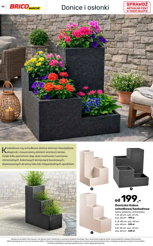 Bricomarche - gazetka promocyjna Katalog ogród od piątku 06.03 do niedzieli 16.08 - strona 88