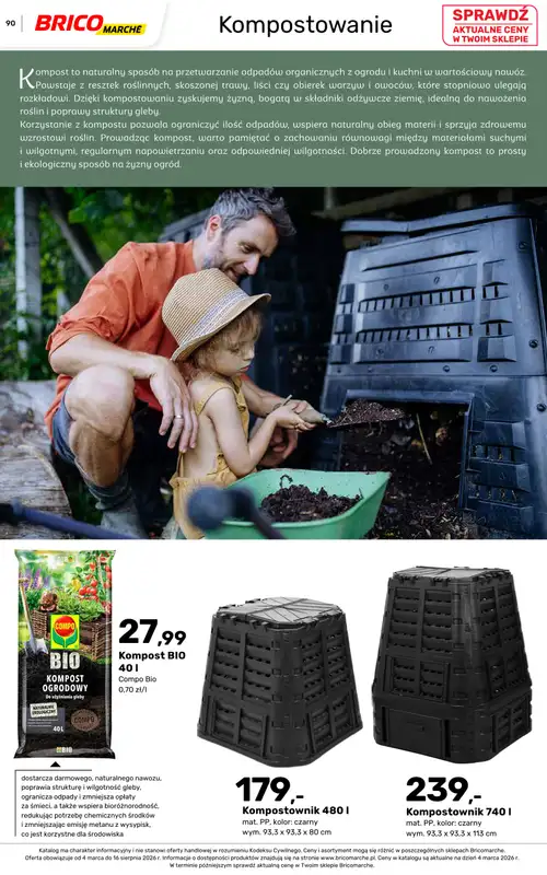 Bricomarche - gazetka promocyjna Katalog ogród od piątku 06.03 do niedzieli 16.08 - strona 90