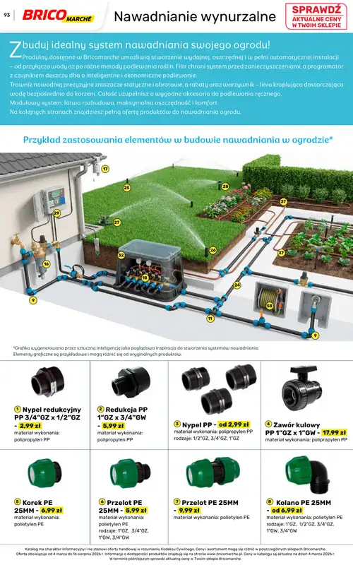 Bricomarche - gazetka promocyjna Katalog ogród od piątku 06.03 do niedzieli 16.08 - strona 93