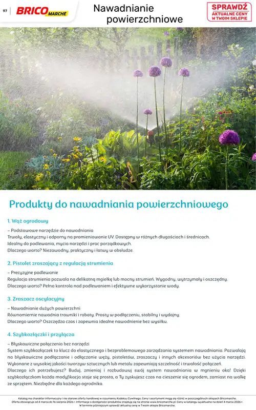 Bricomarche - gazetka promocyjna Katalog ogród od piątku 06.03 do niedzieli 16.08 - strona 97