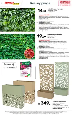 Bricomarche - gazetka promocyjna Katalog ogród od piątku 06.03 do niedzieli 16.08 - strona 60