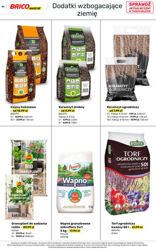 Bricomarche - gazetka promocyjna Katalog ogród od piątku 06.03 do niedzieli 16.08 - strona 86