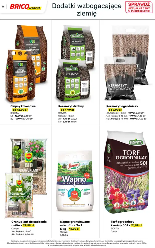 Bricomarche - gazetka promocyjna Katalog ogród od piątku 06.03 do niedzieli 16.08 - strona 86
