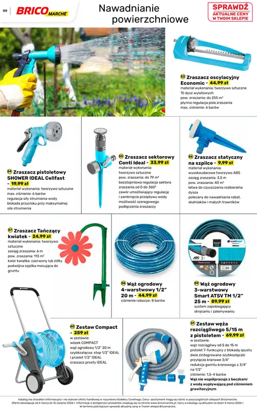 Bricomarche - gazetka promocyjna Katalog ogród od piątku 06.03 do niedzieli 16.08 - strona 99