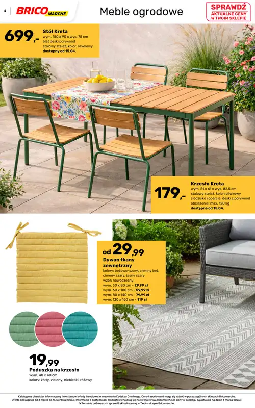 Bricomarche - gazetka promocyjna Katalog ogród od piątku 06.03 do niedzieli 16.08 - strona 4