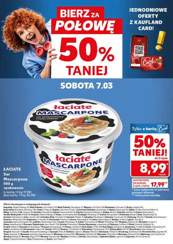 Kaufland - gazetka promocyjna Oferta Kaufland - SUPER SOBOTA od soboty 07.03 do soboty 07.03 - strona 30