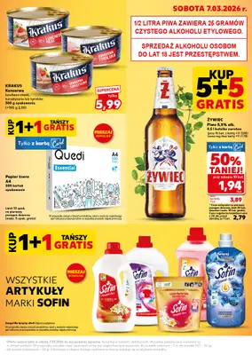 Kaufland - gazetka promocyjna Oferta Kaufland - SUPER SOBOTA od soboty 07.03 do soboty 07.03 - strona 3