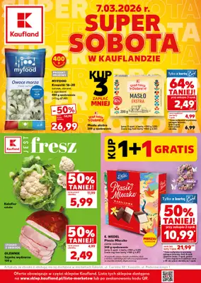 Kaufland - gazetka promocyjna Oferta Kaufland - SUPER SOBOTA od soboty 07.03 do soboty 07.03