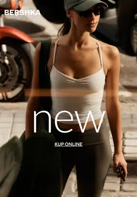 Bershka - gazetka promocyjna NOWOŚCI damskie od piątku 06.03 