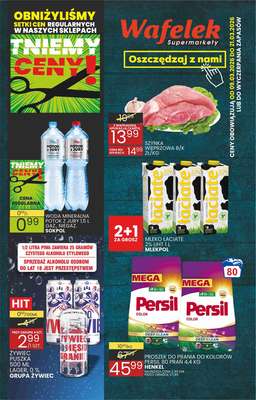 Wafelek - gazetka promocyjna Gazetka od poniedziałku 09.03 do soboty 21.03