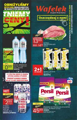 Wafelek - gazetka promocyjna Gazetka od poniedziałku 09.03 do soboty 21.03