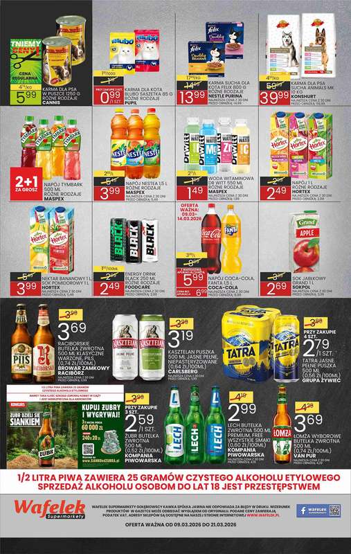 Wafelek - gazetka promocyjna Gazetka od poniedziałku 09.03 do soboty 21.03 - strona 8