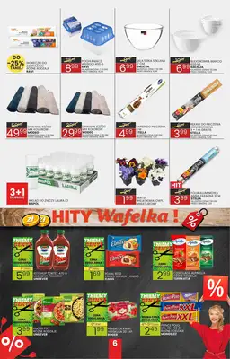 Wafelek - gazetka promocyjna Gazetka od poniedziałku 09.03 do soboty 21.03 - strona 6