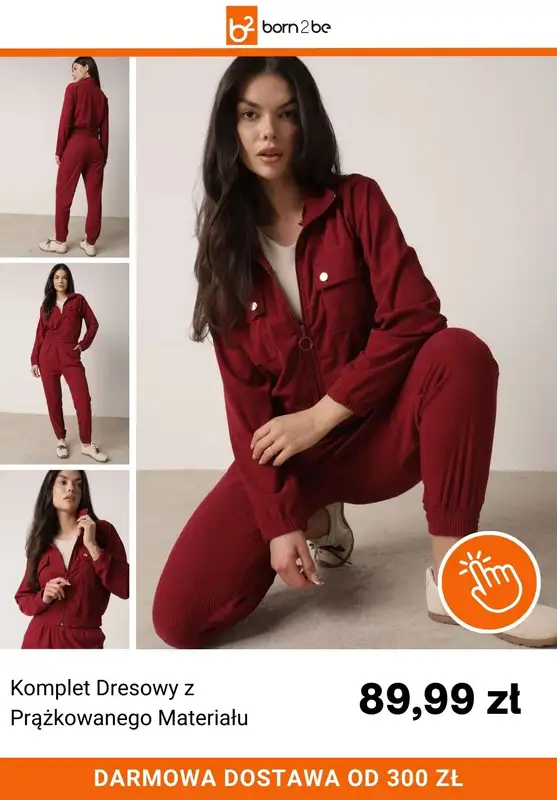 Born2be - gazetka promocyjna Komplety dresowe już od 74,99 zł od soboty 07.03 do czwartku 19.03 - strona 4