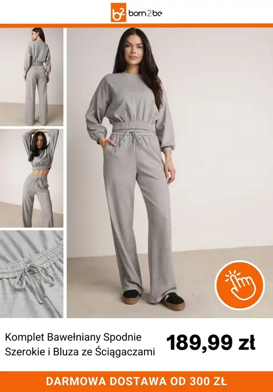 Born2be - gazetka promocyjna Komplety dresowe już od 74,99 zł od soboty 07.03 do czwartku 19.03 - strona 10
