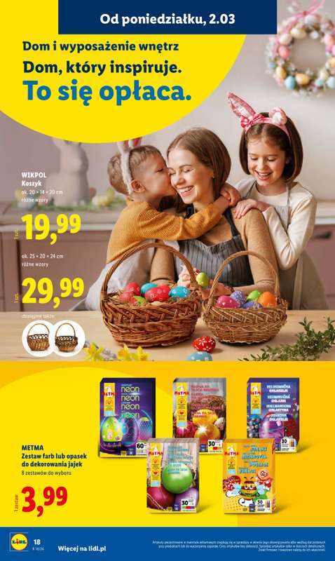 Lidl - gazetka promocyjna Katalog od poniedziałku 02.03 do soboty 07.03 - strona 22