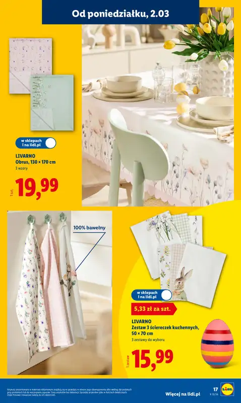 Lidl - gazetka promocyjna Katalog od poniedziałku 02.03 do soboty 07.03 - strona 21