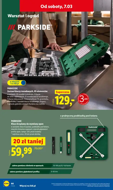 Lidl - gazetka promocyjna Katalog od poniedziałku 02.03 do soboty 07.03 - strona 52