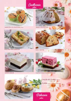 Społem - Blisko i Korzystnie - gazetka promocyjna Oferta ciastkarni PSS Kalisz od piątku 06.03 do niedzieli 29.03
