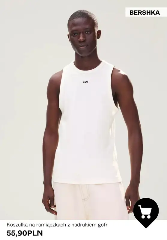 Bershka - gazetka promocyjna Odzież męska BASICS   - strona 3