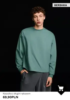 Bershka - gazetka promocyjna Odzież męska BASICS od niedzieli 08.03  - strona 8