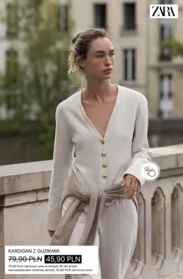 Zara - gazetka promocyjna PROMOCJE dla niej od piątku 06.03  - strona 4