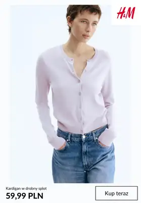 H&M - gazetka promocyjna KARDIGANY damskie od 59,99 PLN od piątku 06.03  - strona 4