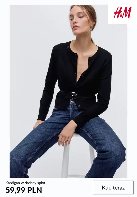 H&M - gazetka promocyjna KARDIGANY damskie od 59,99 PLN od piątku 06.03  - strona 7