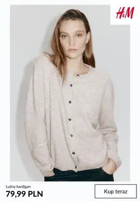 H&M - gazetka promocyjna KARDIGANY damskie od 59,99 PLN od piątku 06.03  - strona 10