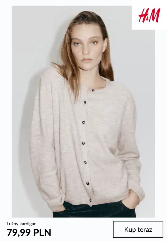 H&M - gazetka promocyjna KARDIGANY damskie od 59,99 PLN od piątku 06.03  - strona 10