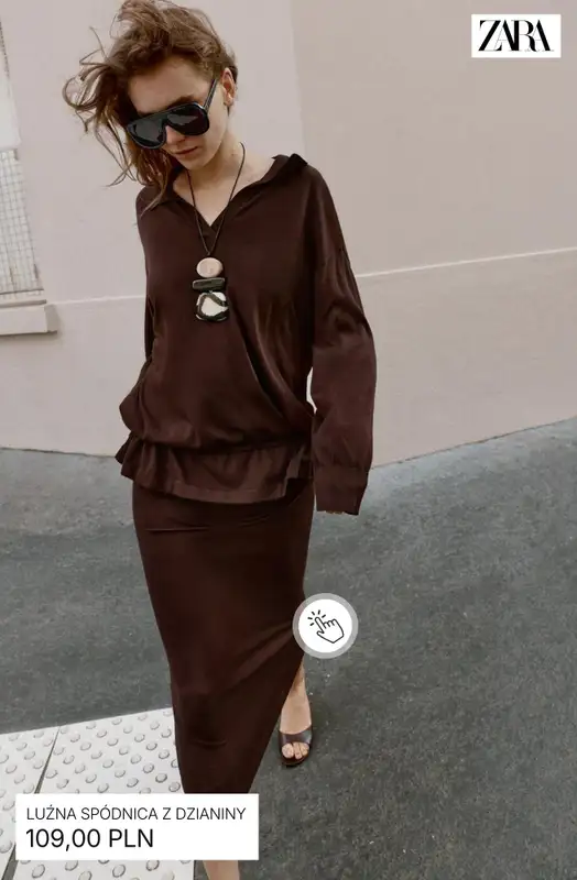 Zara - gazetka promocyjna Wiosenne spódnice od soboty 07.03  - strona 8