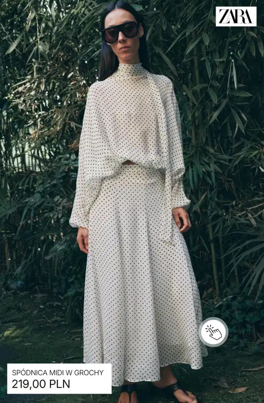 Zara - gazetka promocyjna Wiosenne spódnice od soboty 07.03  - strona 9