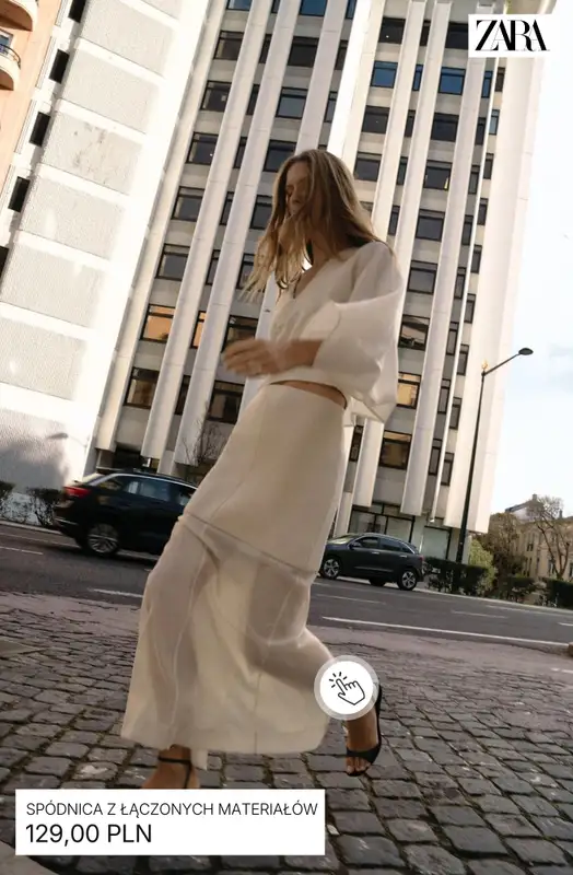 Zara - gazetka promocyjna Wiosenne spódnice od soboty 07.03  - strona 5