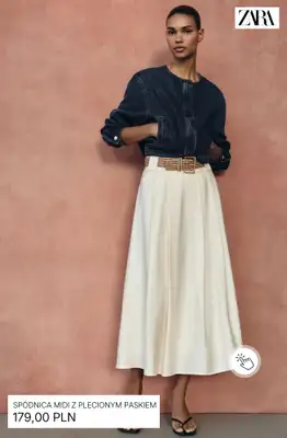 Zara - gazetka promocyjna Wiosenne spódnice od soboty 07.03  - strona 6