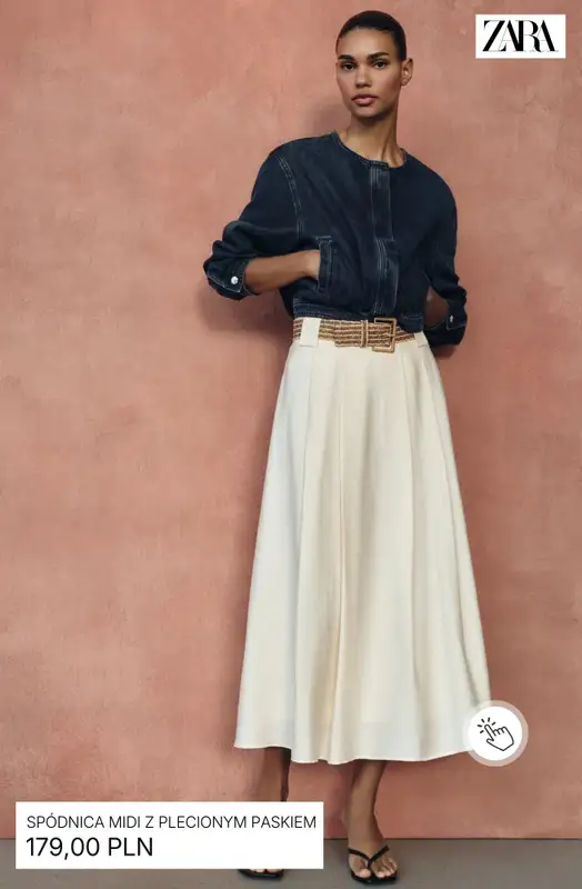 Zara - gazetka promocyjna Wiosenne spódnice od soboty 07.03  - strona 6