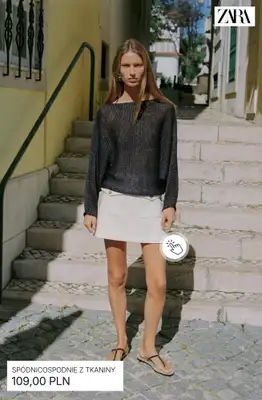 Zara - gazetka promocyjna Wiosenne spódnice od soboty 07.03  - strona 4