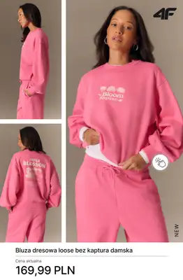 4F - gazetka promocyjna Wiosenna kolekcja Bloom Mode dla niej od soboty 07.03  - strona 4